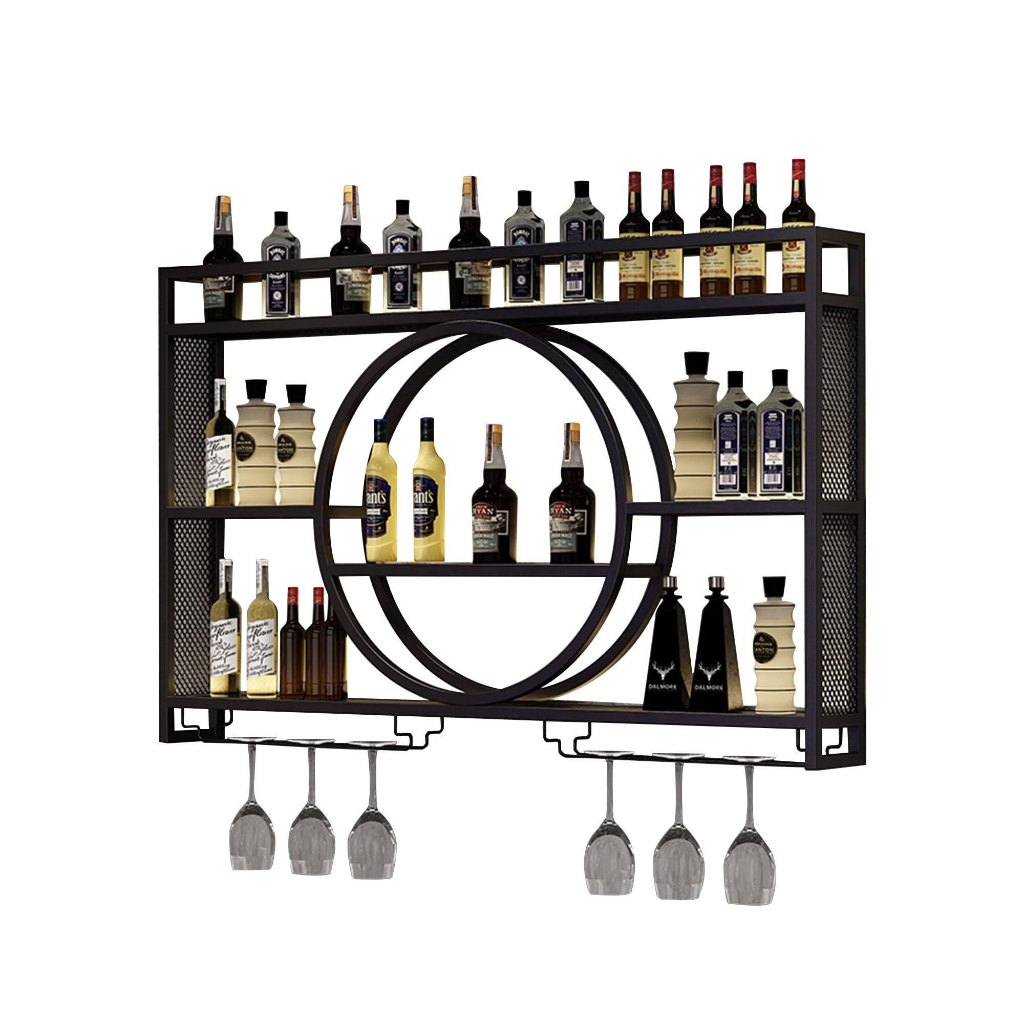 Amazon｜ワインラック 酒ラック ワインラック 酒棚 日本酒 冷蔵庫